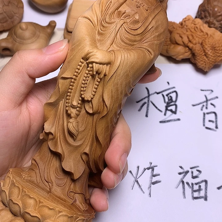 『***人檀香木超大念珠关姐姐