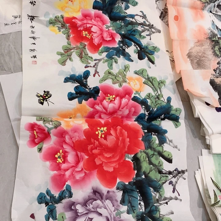 国画纸本艺术作品