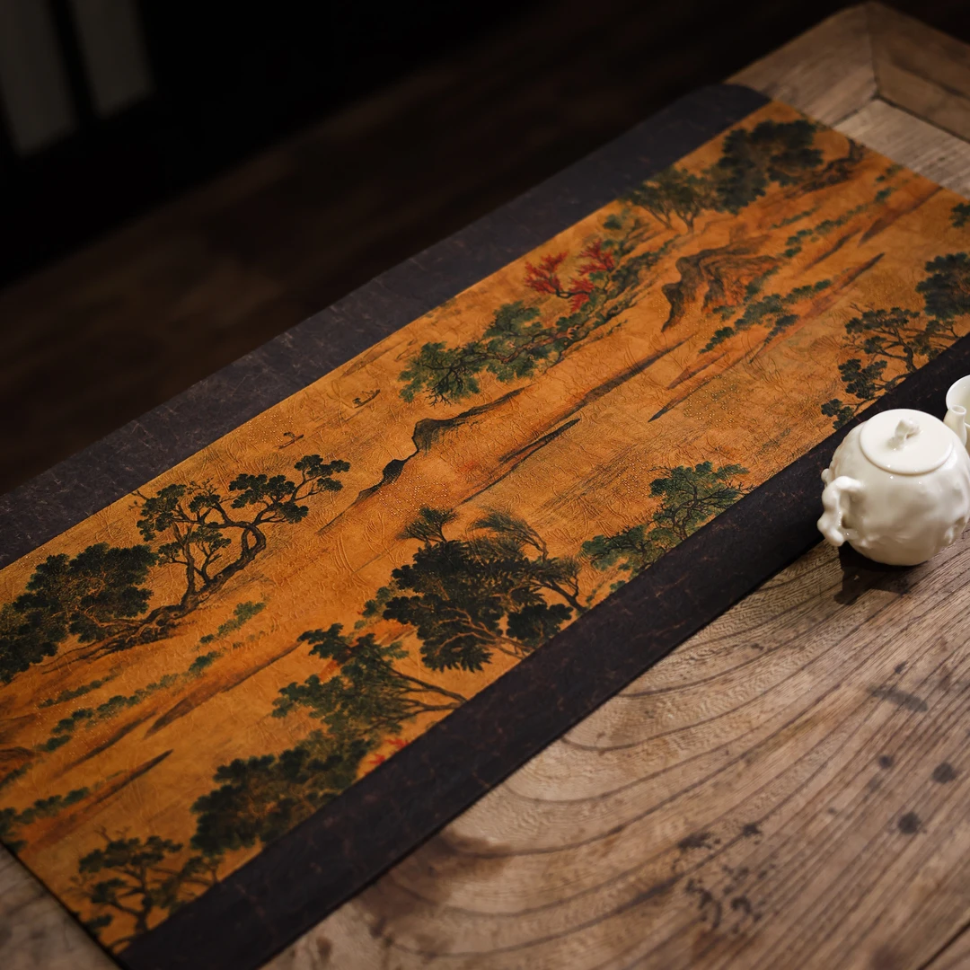 【纳兰】一枕青山茶席（慢蓝S0075）