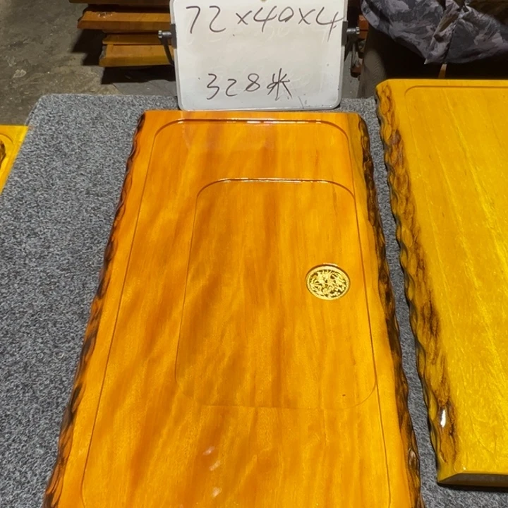 楠木实木家具根雕茶盘