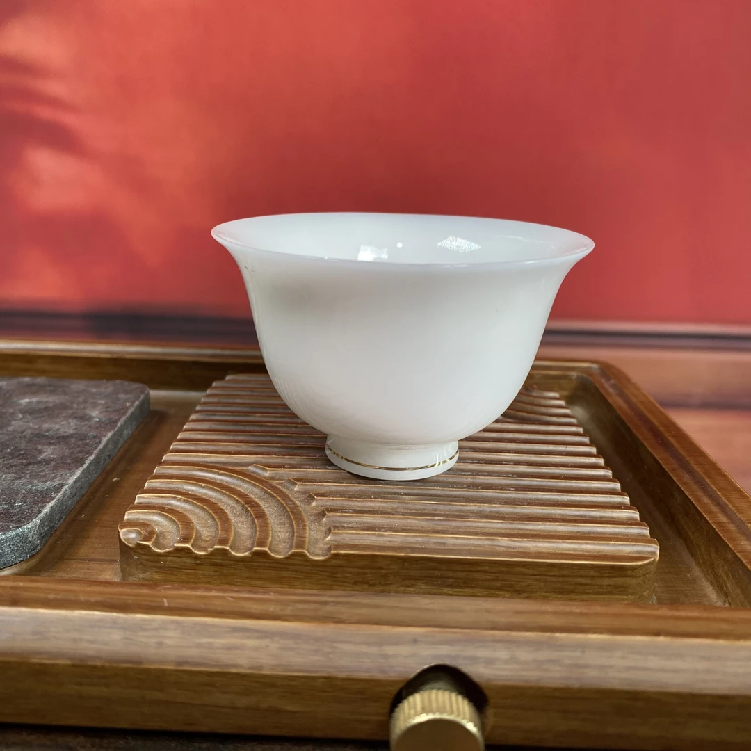 璞玉宝石红主人杯 DC-285（陶瓷/紫砂/建盏/茶周边 > 紫砂 > 茶宠）