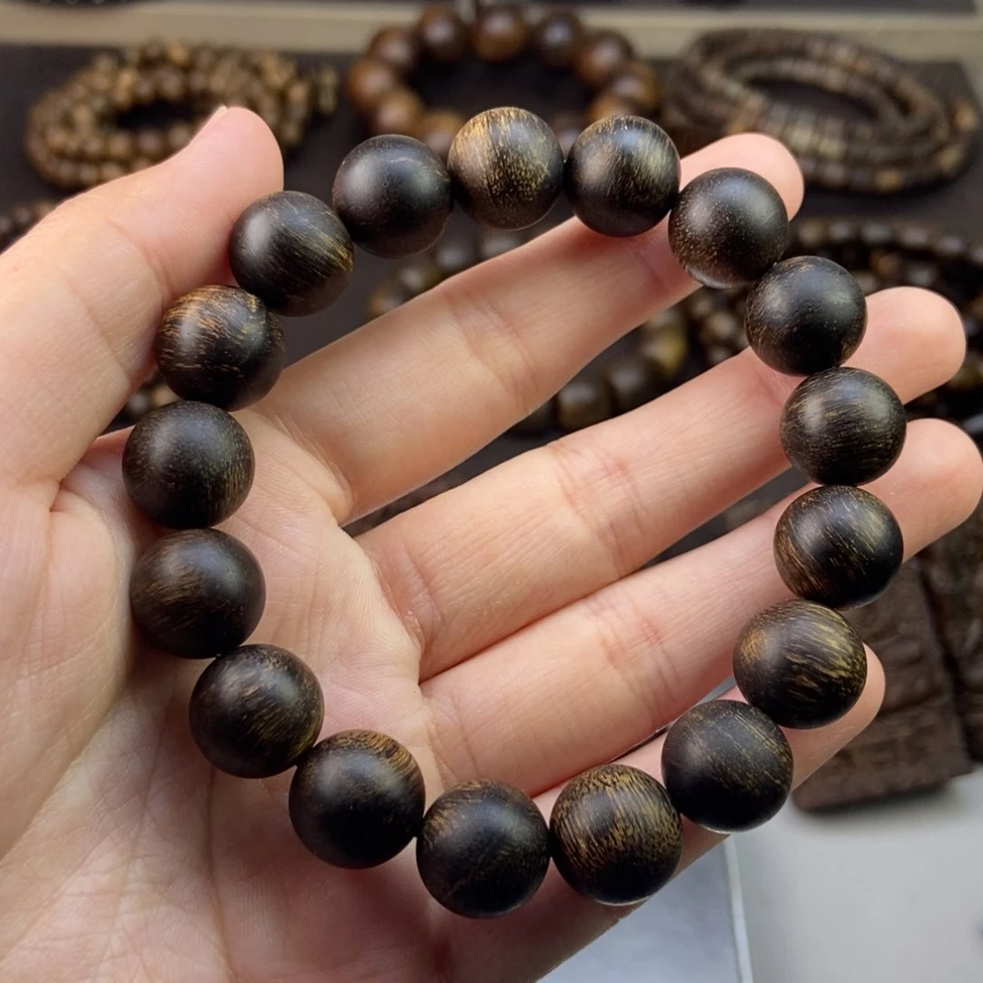 手串沉香木笑*哈越南芽庄白奇楠留疤