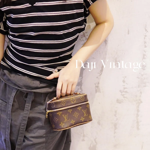 大吉中古/Lv nice nano手提包