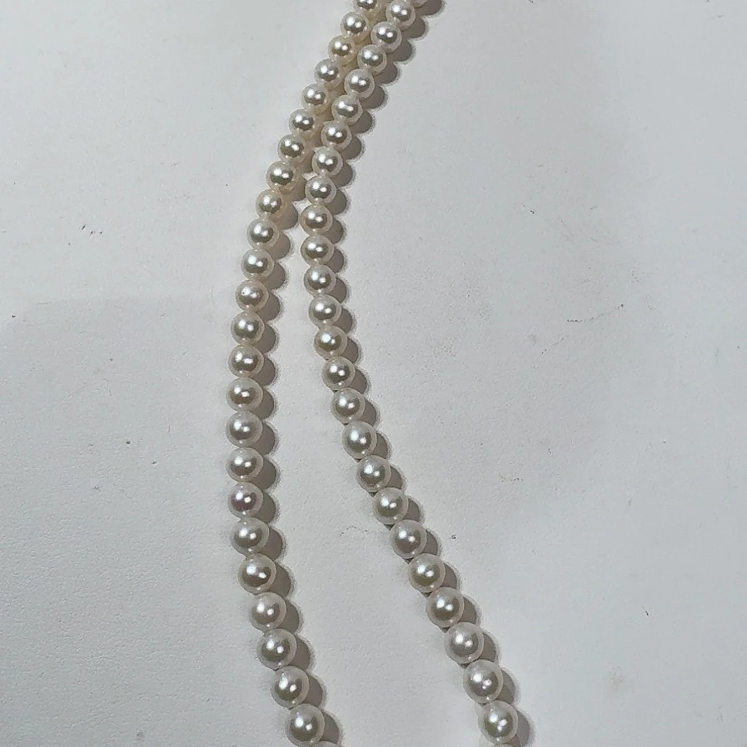 淡水珍珠银S925镶嵌颈饰