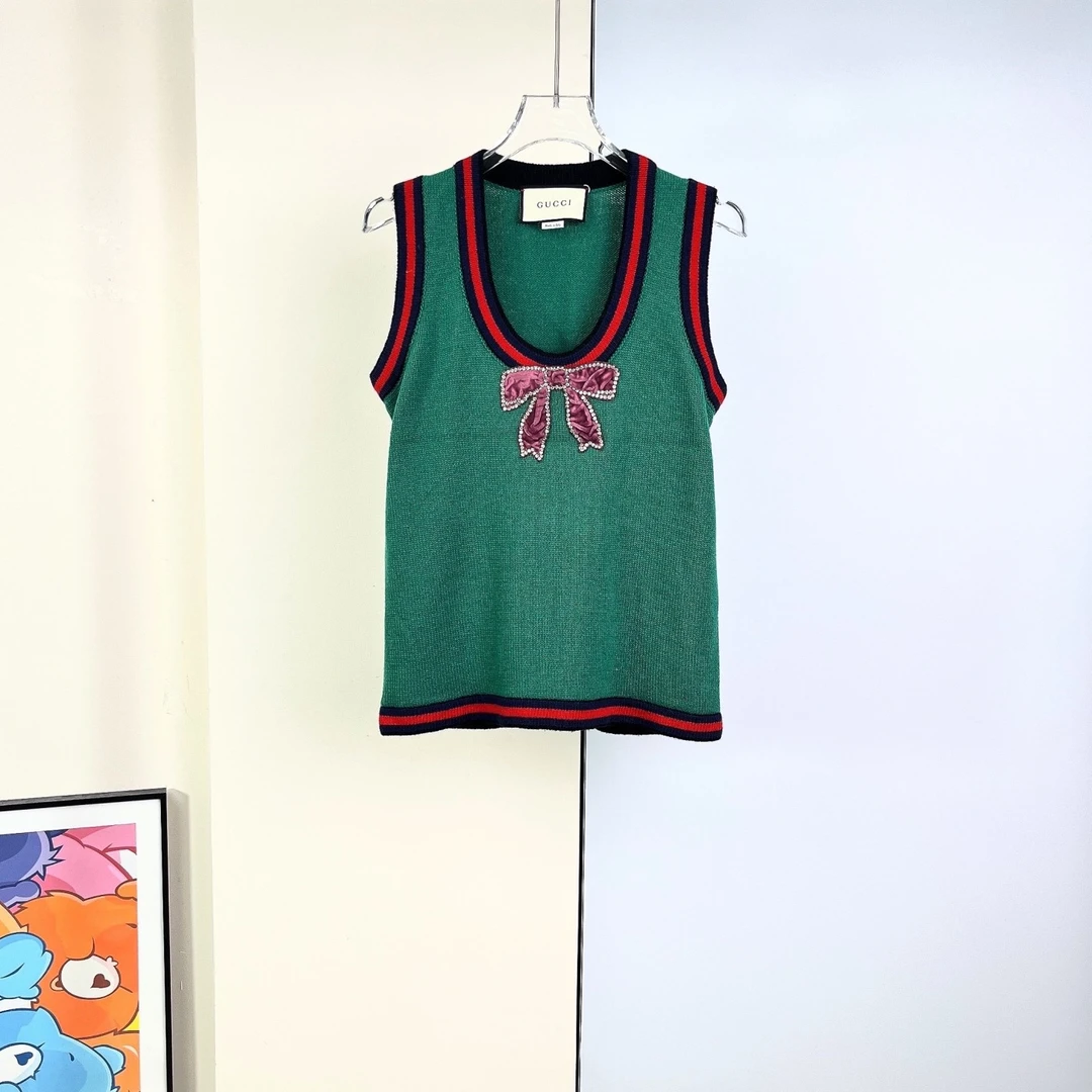 99新 GUCCI/古驰 针织背心/Xs码/Xspa6422