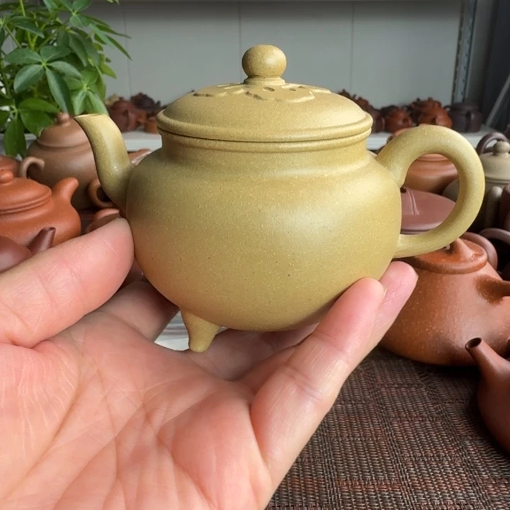 紫砂茶杯本绿大彬如意200cc