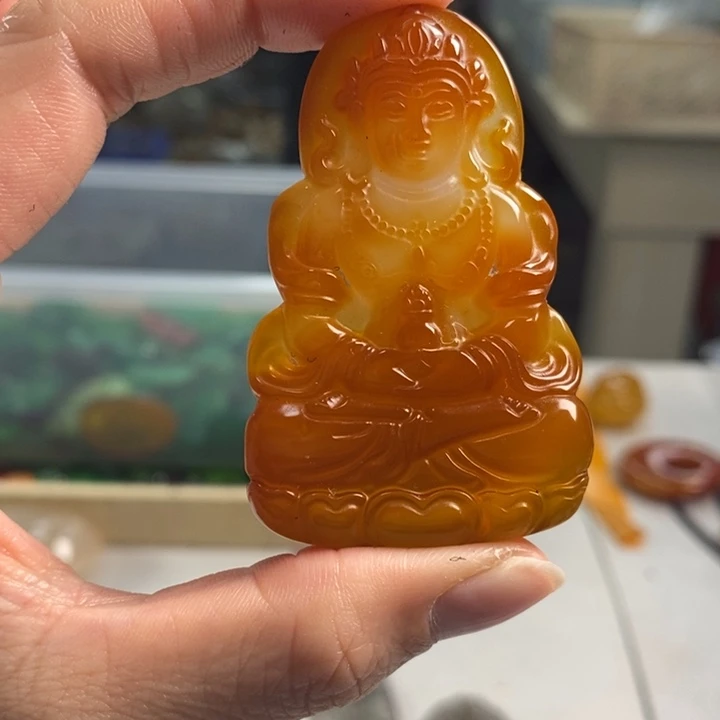 玛瑙/玉髓吊坠(不含链)未镶嵌