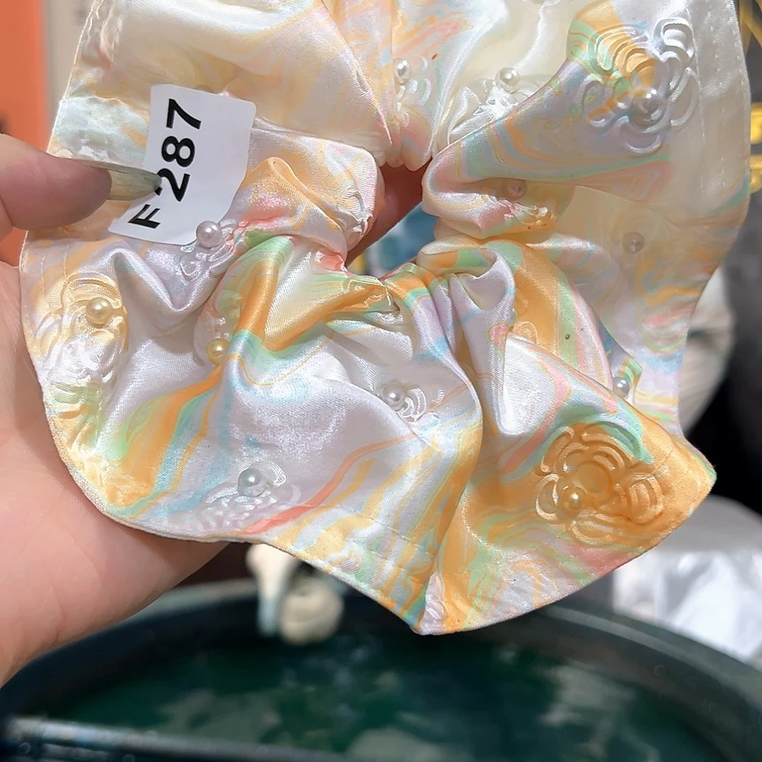 小****钱287精品圆饼发圈手作
