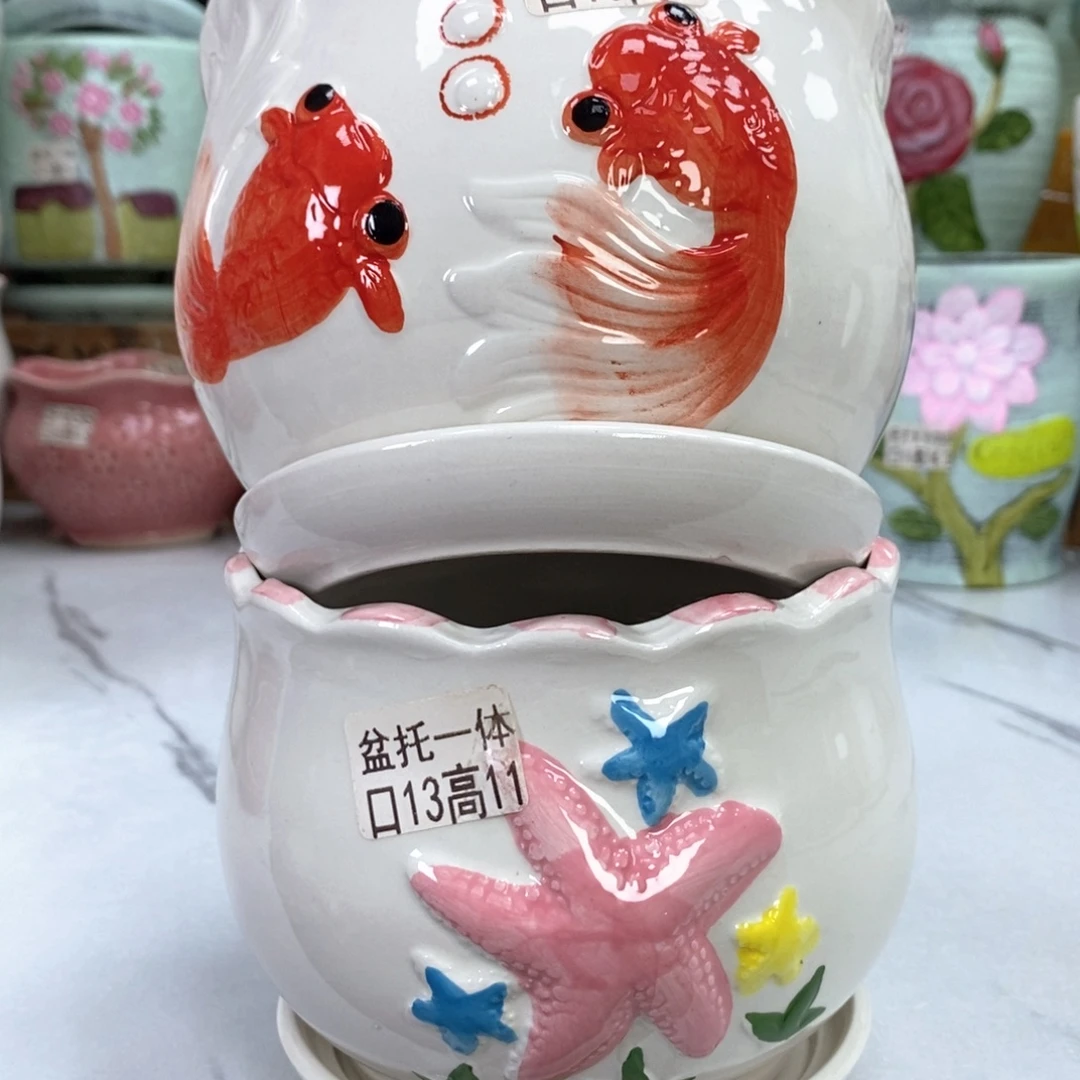 @夏西陶瓷花盆@@583429