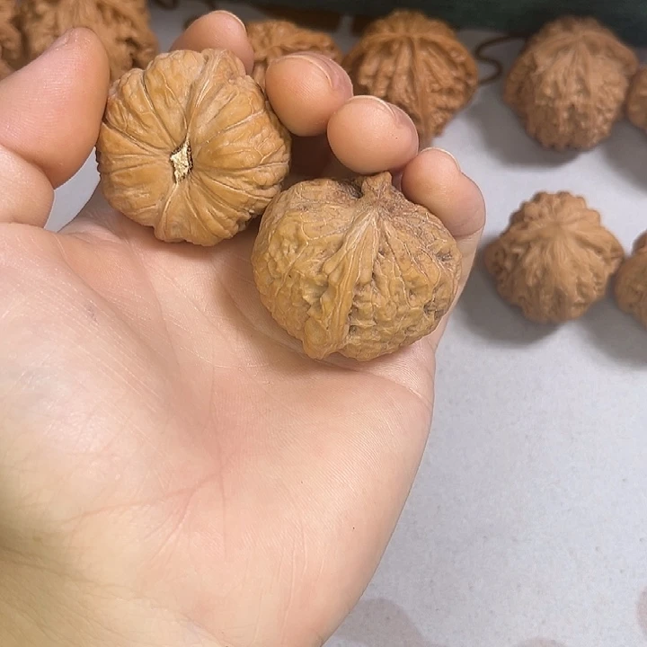 G***n文玩核桃把件南瓜蹲