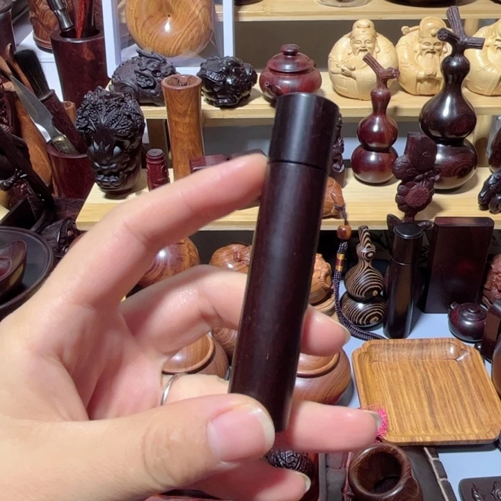 木不**弃檀香紫檀罐木木