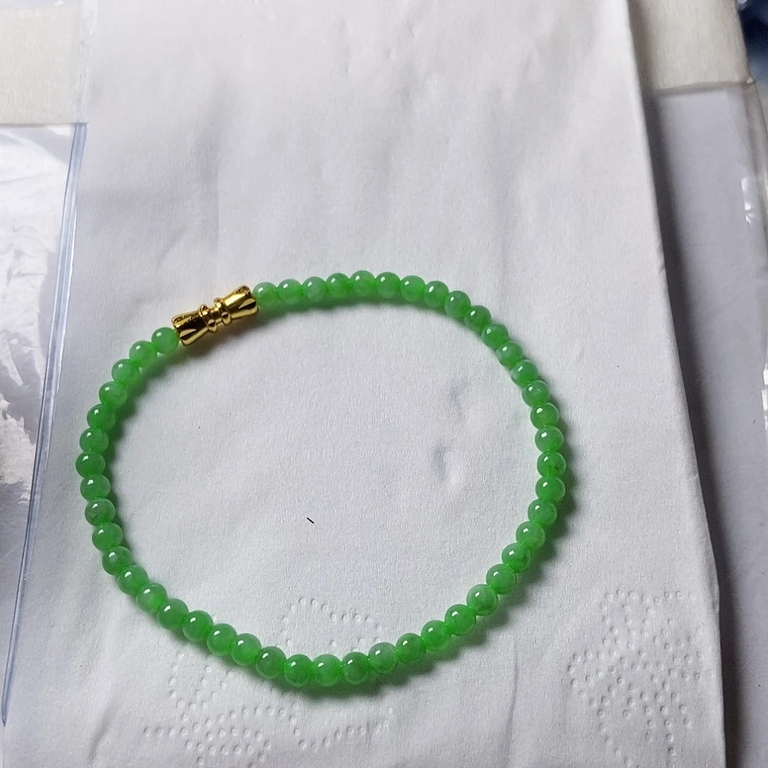 未镶嵌定制翡翠01天然缅甸翡翠卡3.8