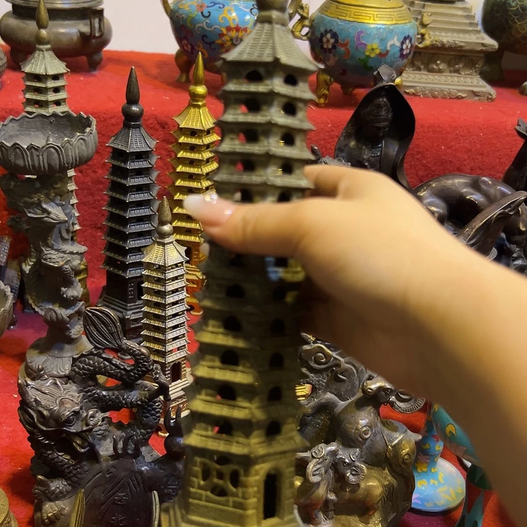 黄铜摆件，文房摆件工艺品