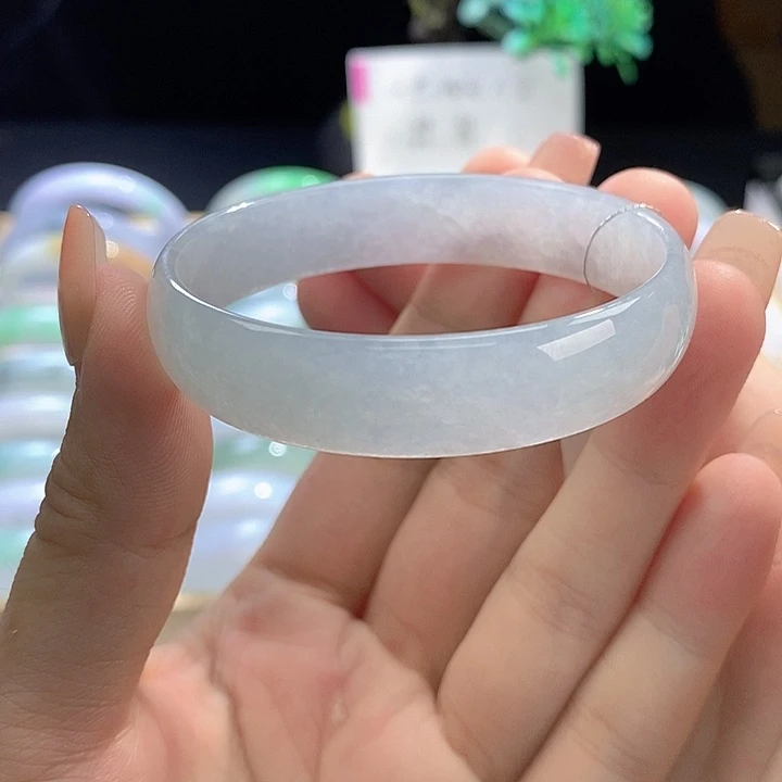 未镶嵌手链翡翠小雅52圈口