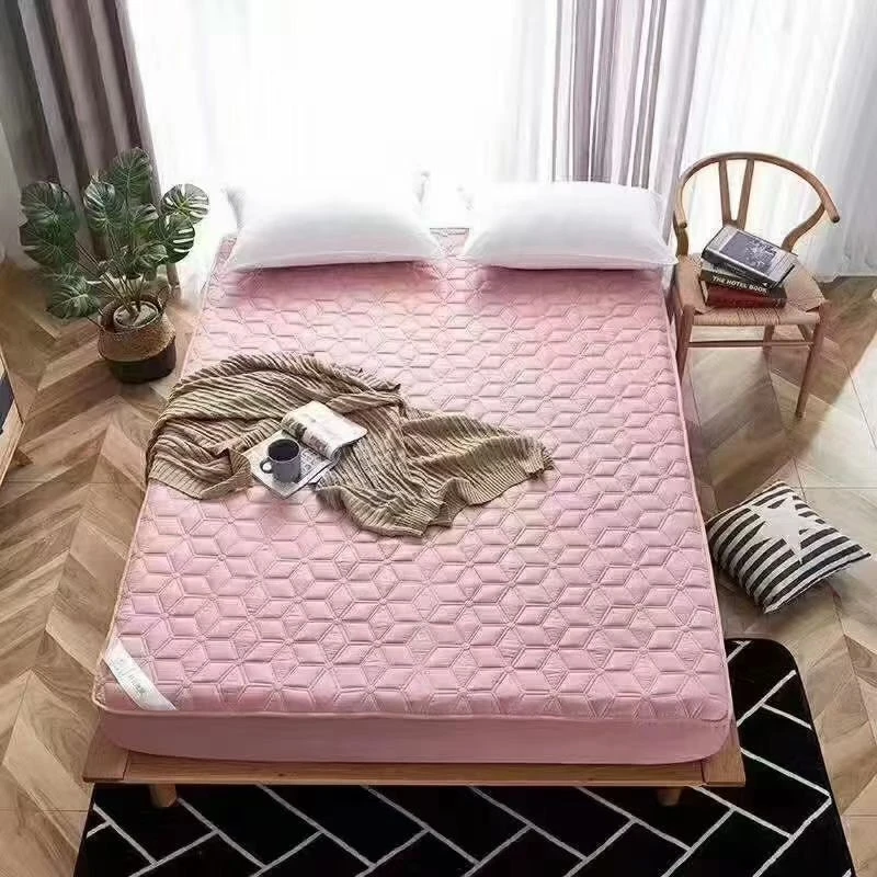 全棉床笠加厚防滑床罩席梦思床垫保护套四季