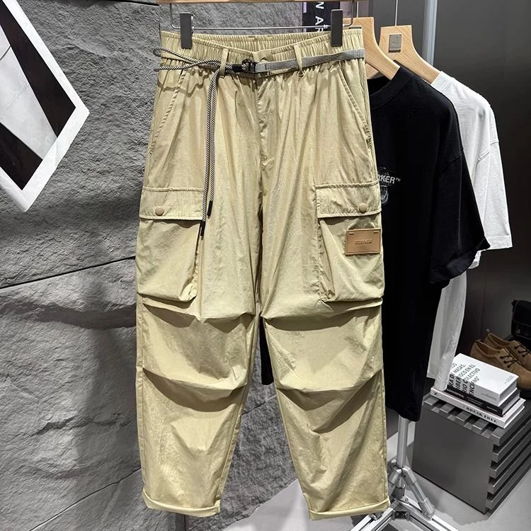 25春夏!质感超强【AVH】棉麻混纺 男士捏褶锥形老爹休闲裤60606