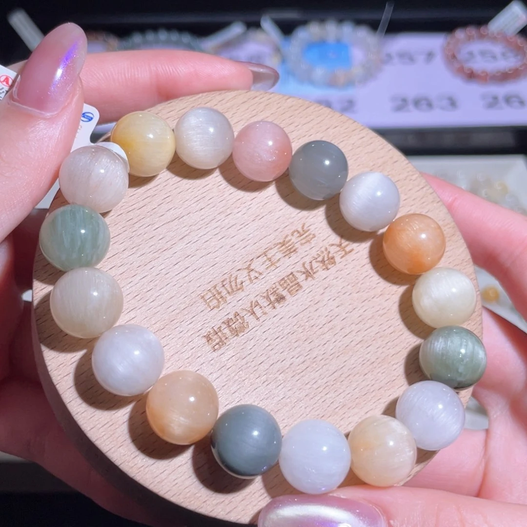 水晶手链未镶嵌257号多样性发货一S 12mm+