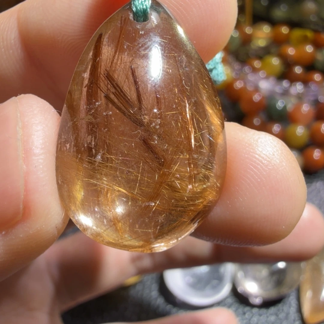 南***萬未镶嵌水晶吊坠(不含链)