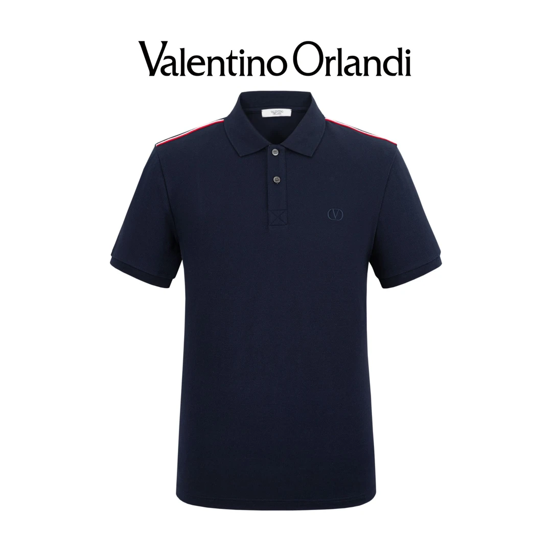 华伦天奴.奥兰迪男士新款夏季时尚百搭休闲Polo衫短袖1VT432150
