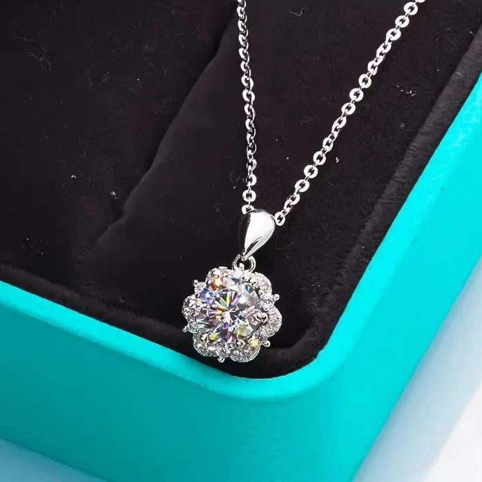 【南非之星】高端定制DIY 爱莎公主项链1ct