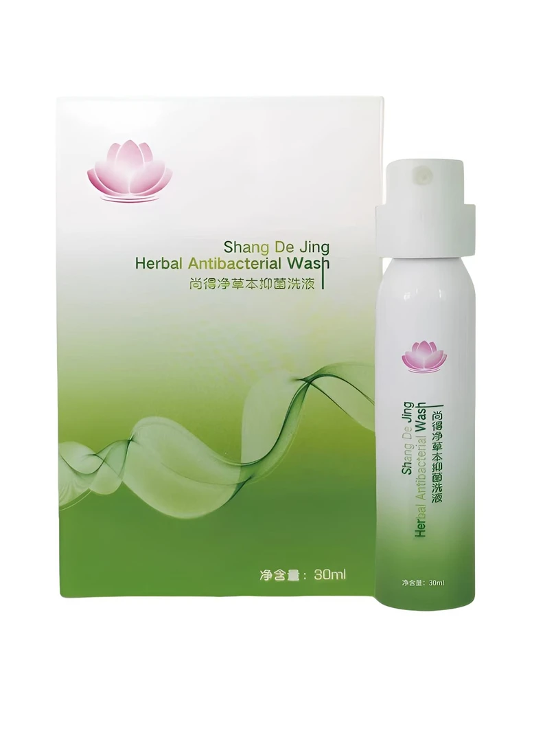 桃花恋内置抑菌洗液30ml女士草本泡沫清爽免洗祛味便携式