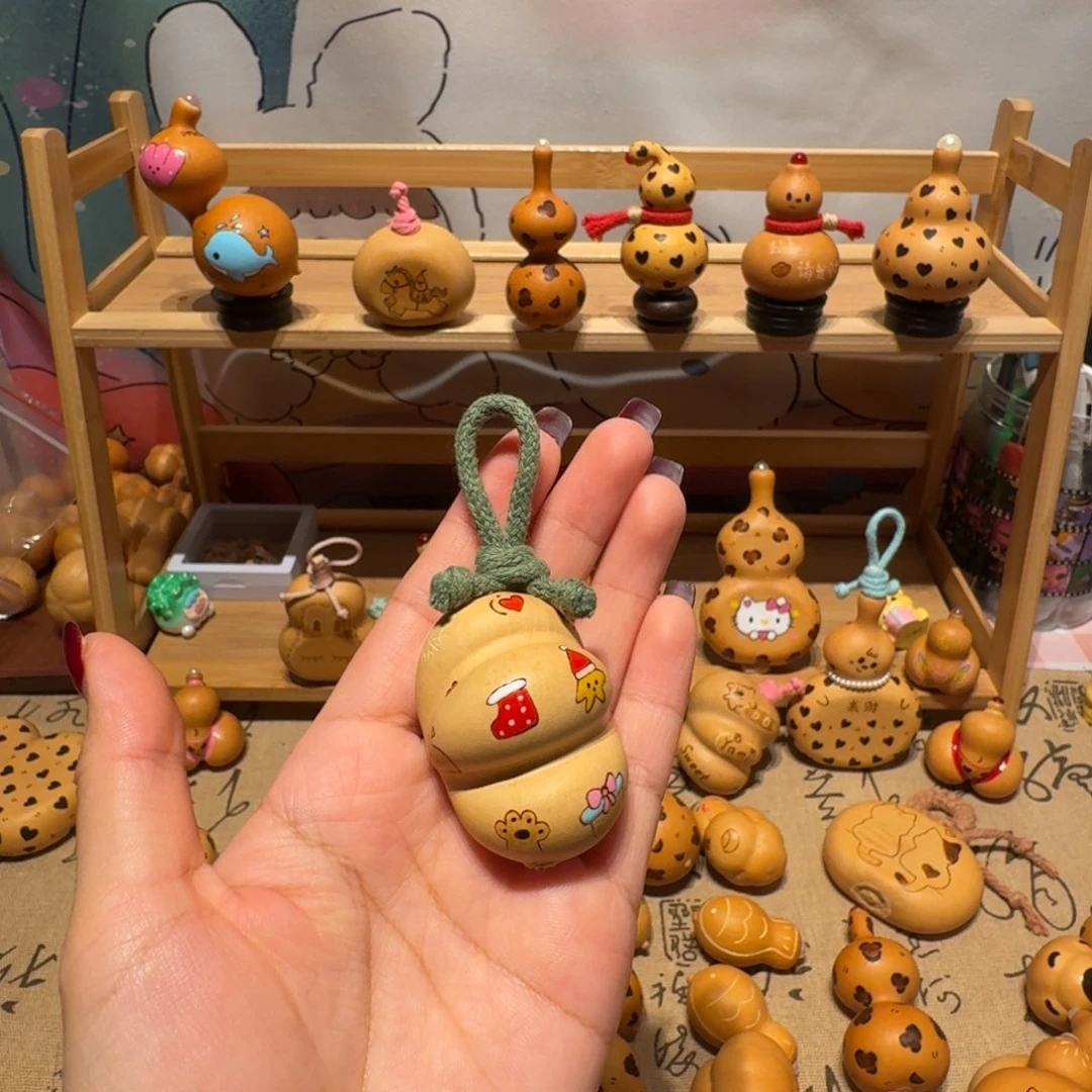 木小面包葫芦 彩绘小图案