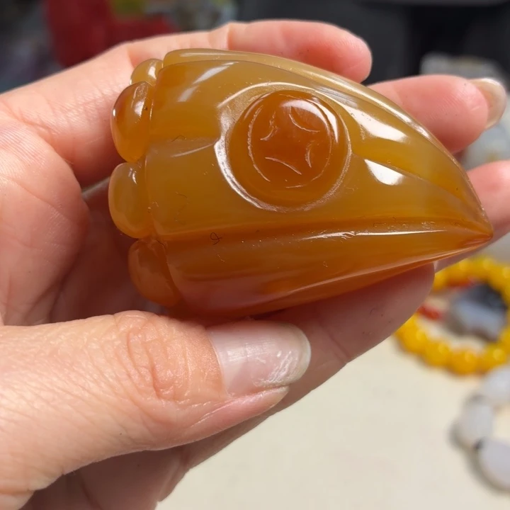 玛瑙/玉髓未镶嵌吊坠(不含链)