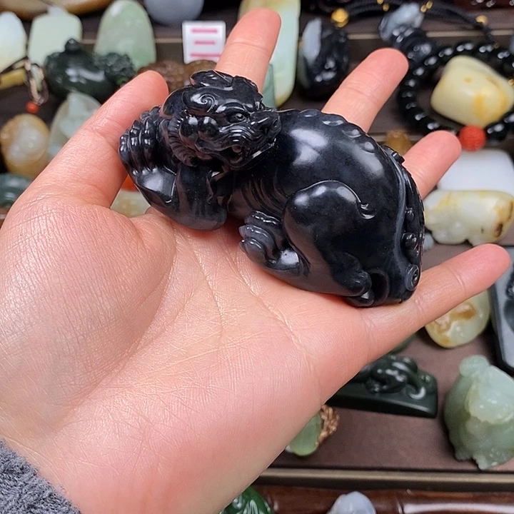 和田玉手把未镶嵌被*