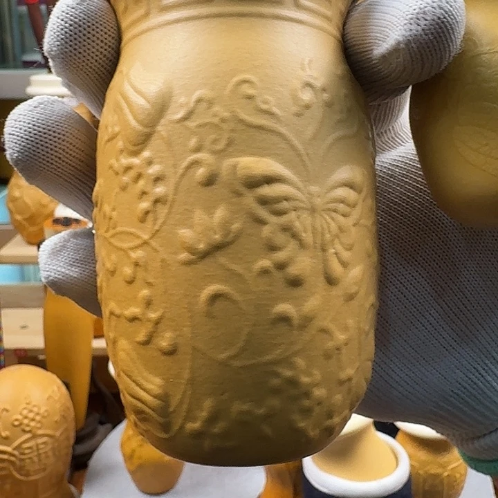 蝈蝈儿竹铃砑花葫芦