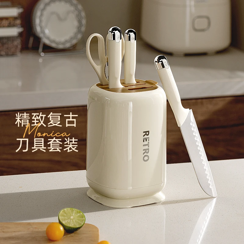 川岛屋刀具套装组合厨房不锈钢菜刀切片刀辅食水果刀厨具全套家用