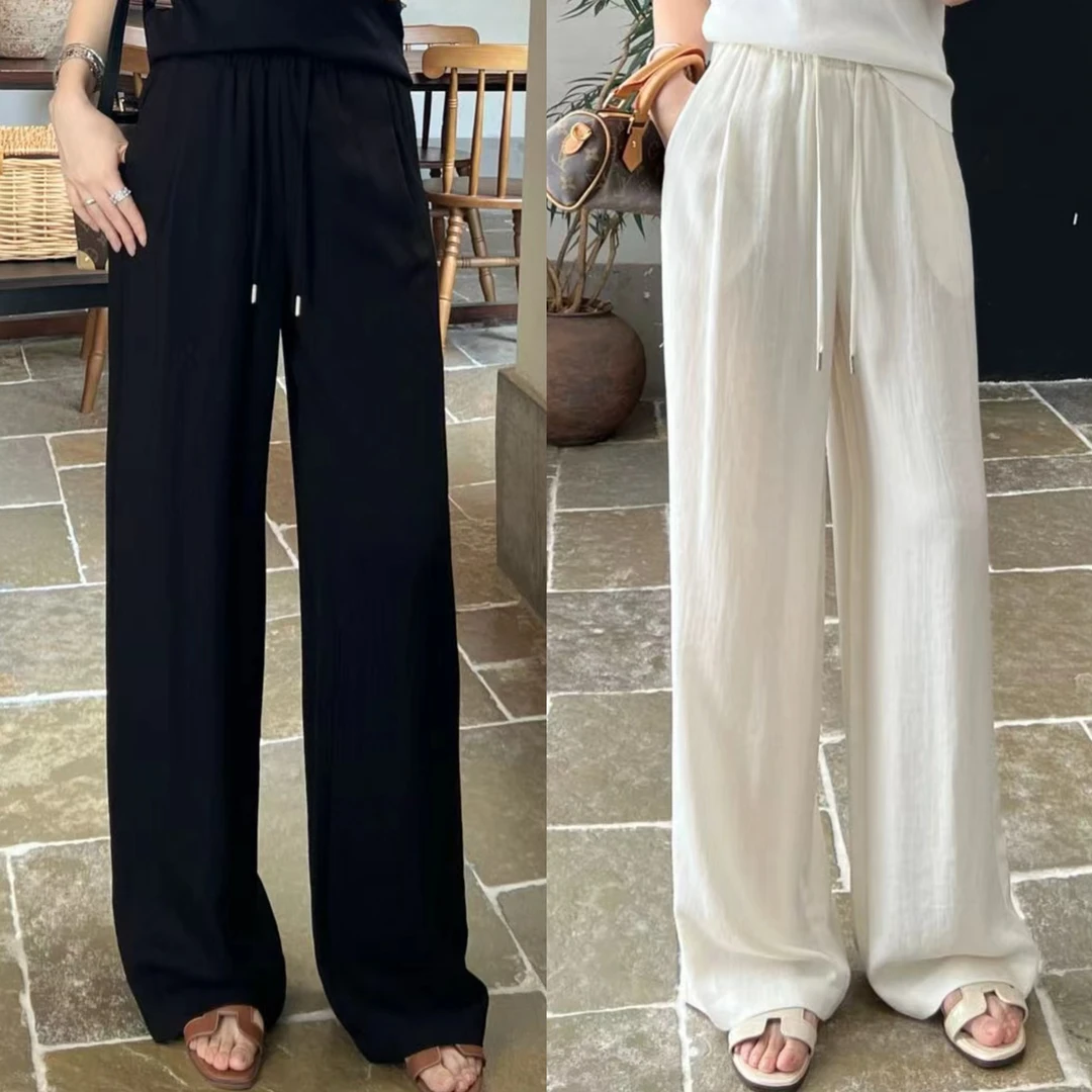 （小雨推荐）2025年新款夏款韩版休闲纯色休闲裤