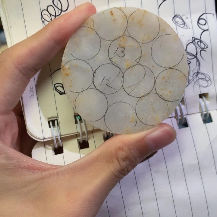 裸石翡翠翡翠吊坠