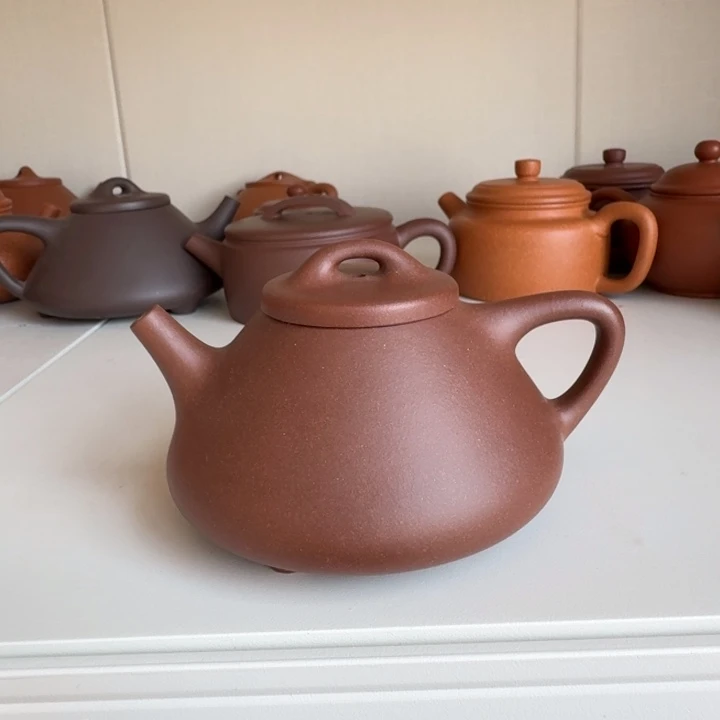 紫砂茶杯紫泥子冶200cc