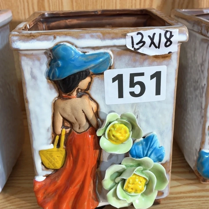 多肉花盆满15包邮