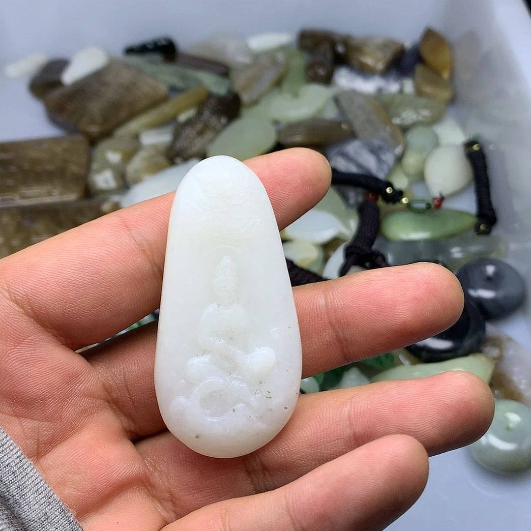 和田玉手链未镶嵌