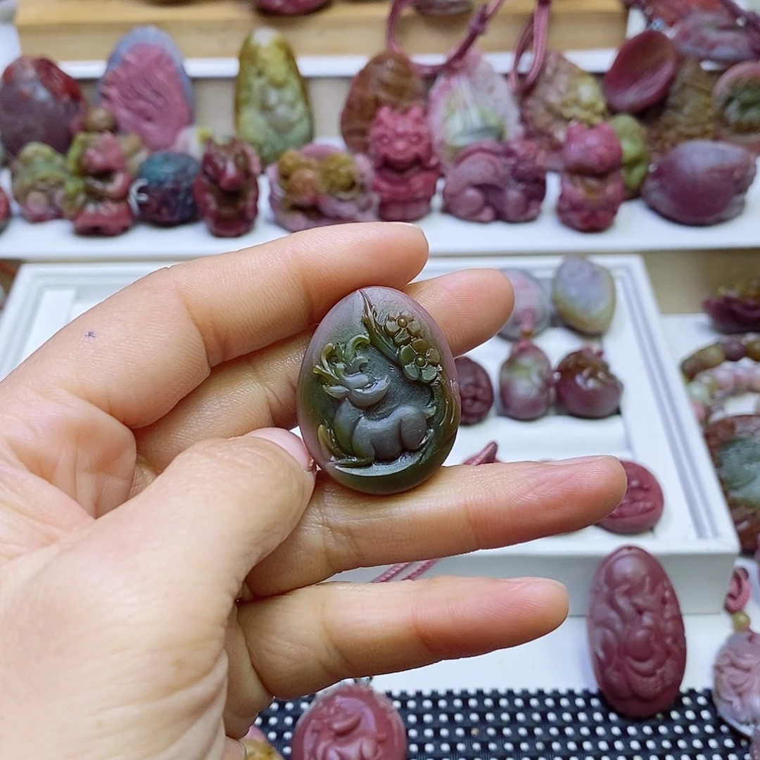 玛瑙/玉髓盐源玛瑙未镶嵌糖**?