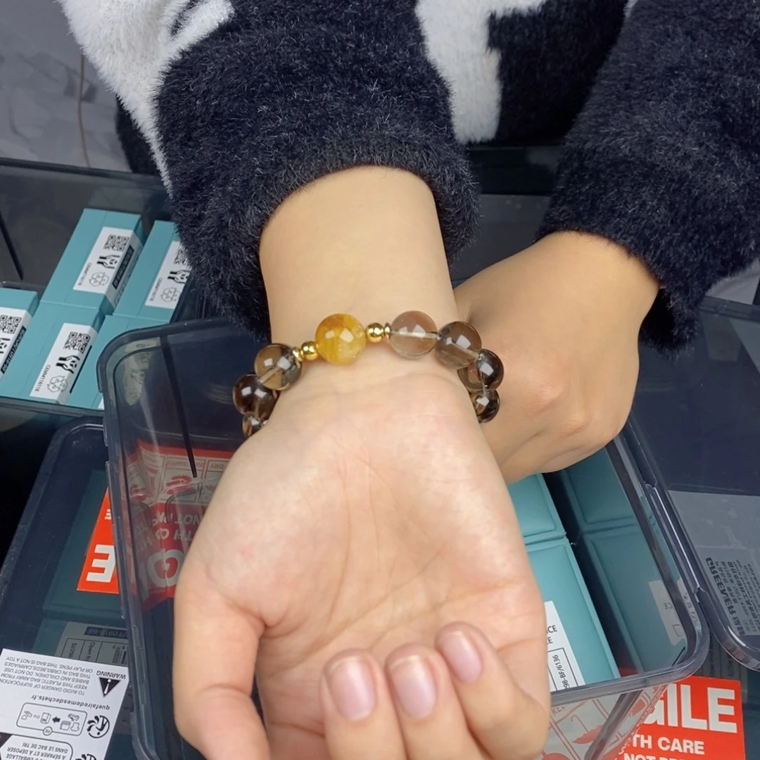 水晶银S925镶嵌手链