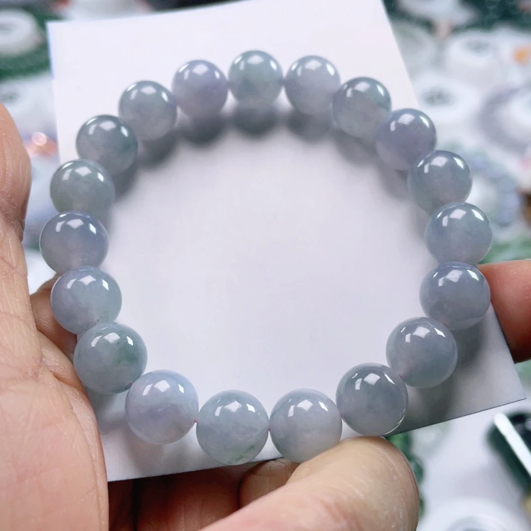 翡翠戒指未镶嵌天然翡翠手串10mm