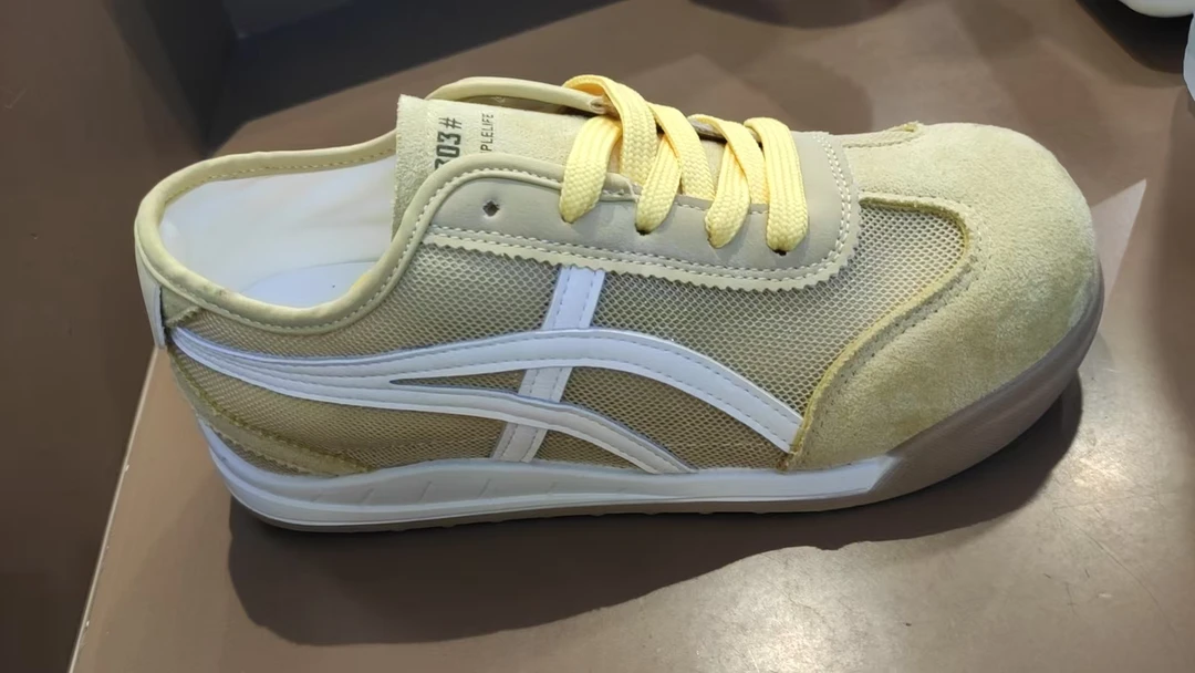 圆头轻便德训鞋增高时尚休闲鞋单鞋女款球鞋透气网面