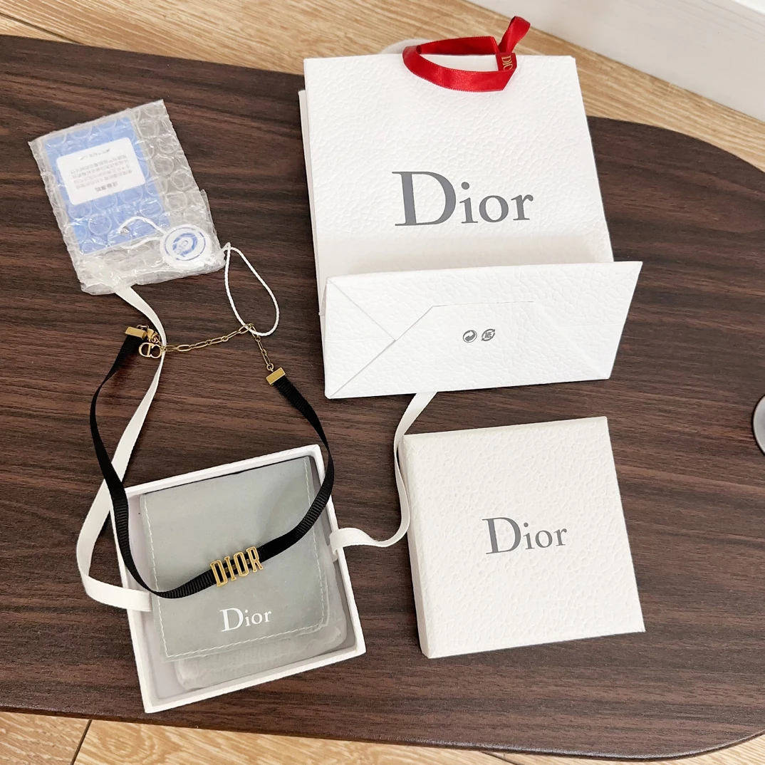95新 DIOR/迪奥 字母项链刘亦菲同款16324747