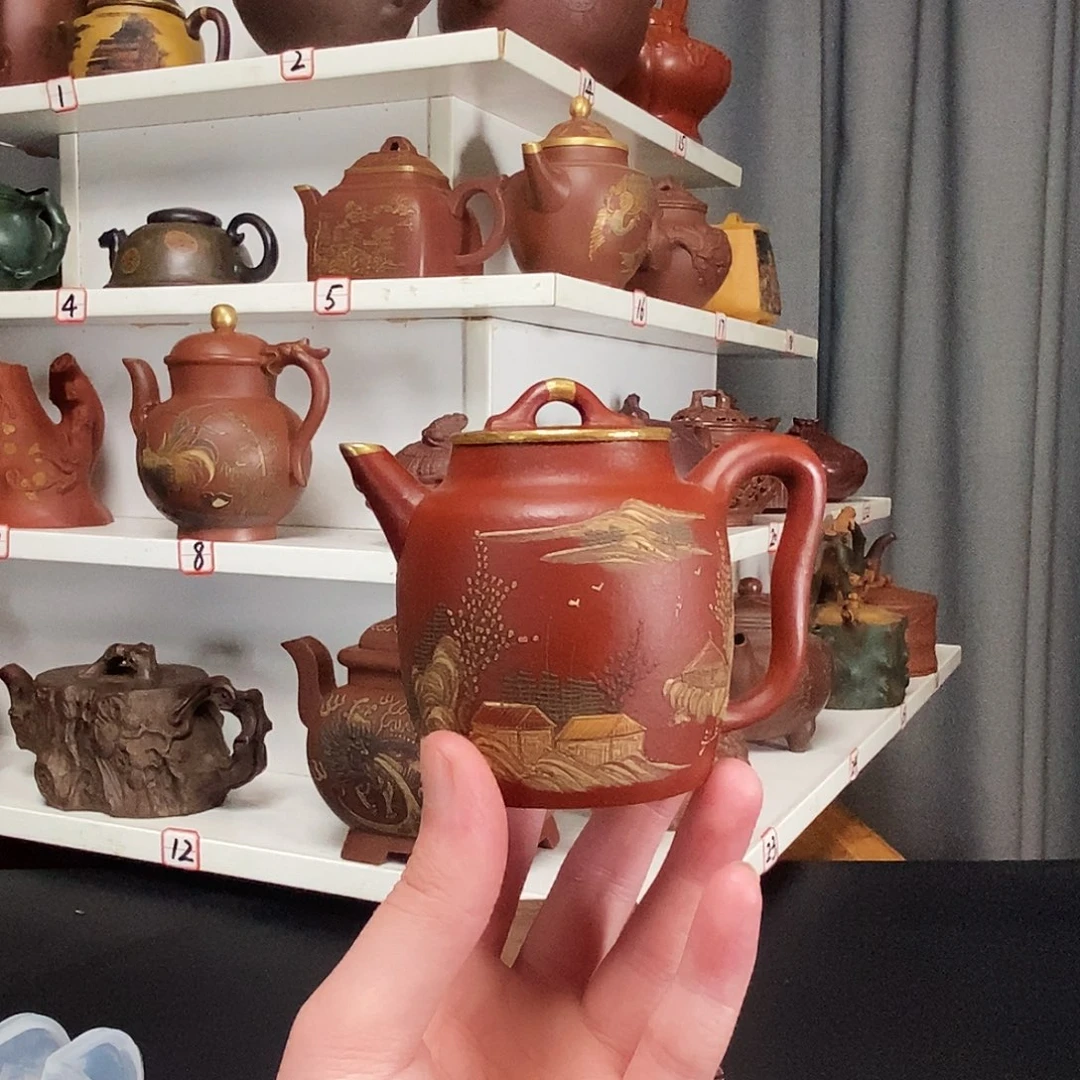 紫砂茶壶原矿紫砂