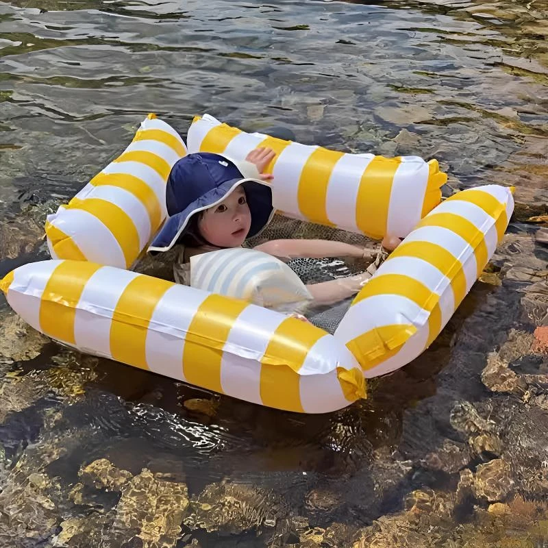 游泳圈浮床儿童充气浮排躺椅水上漂浮垫床宝宝坐圈海边玩水装备