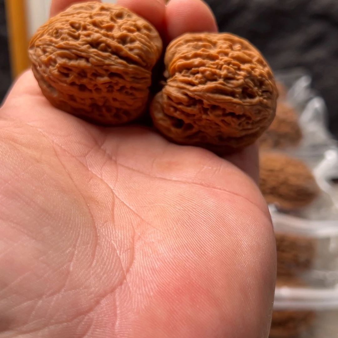 子***鱼把件文玩核桃南疆37