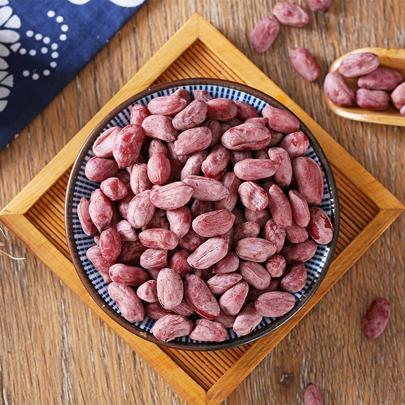 水煮多味花生仁临安红皮花生豆坚果干货下酒休闲小零食五香花生米