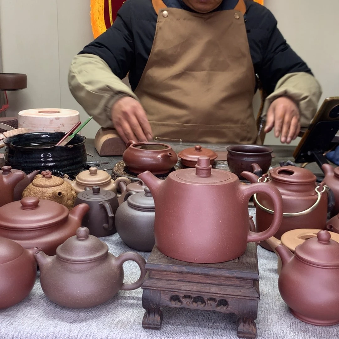 紫泥茶壶汉铎390C半手工