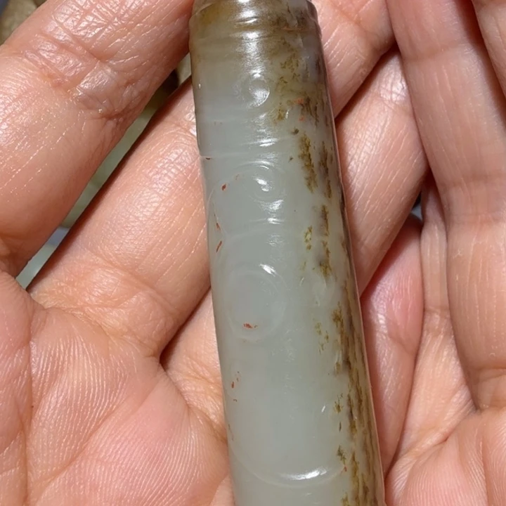 和田玉未镶嵌挂件水*