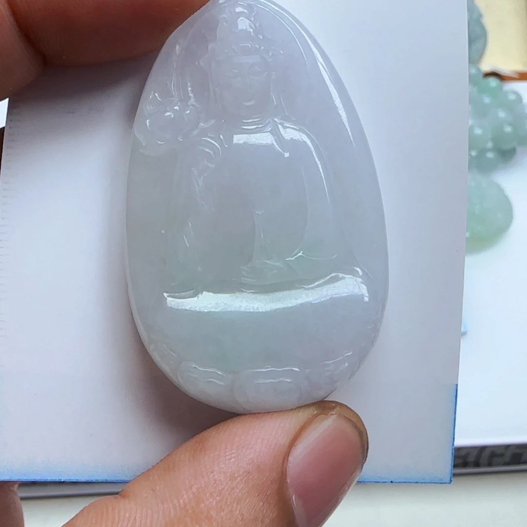 無***為翡翠未镶嵌颈饰翡翠