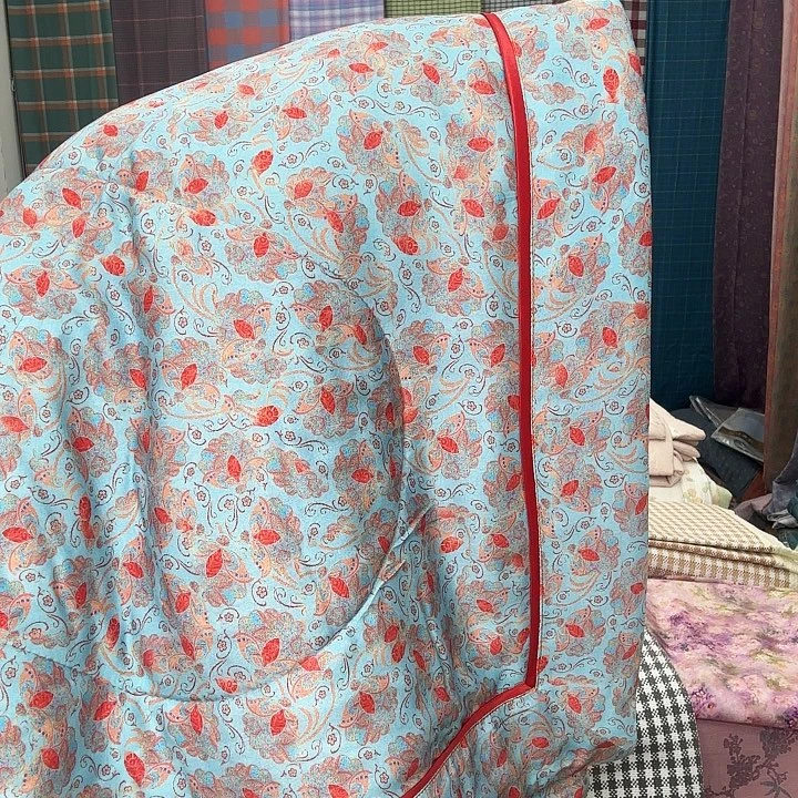 棉莫代尔纤维醋酸国锋红叶夏被