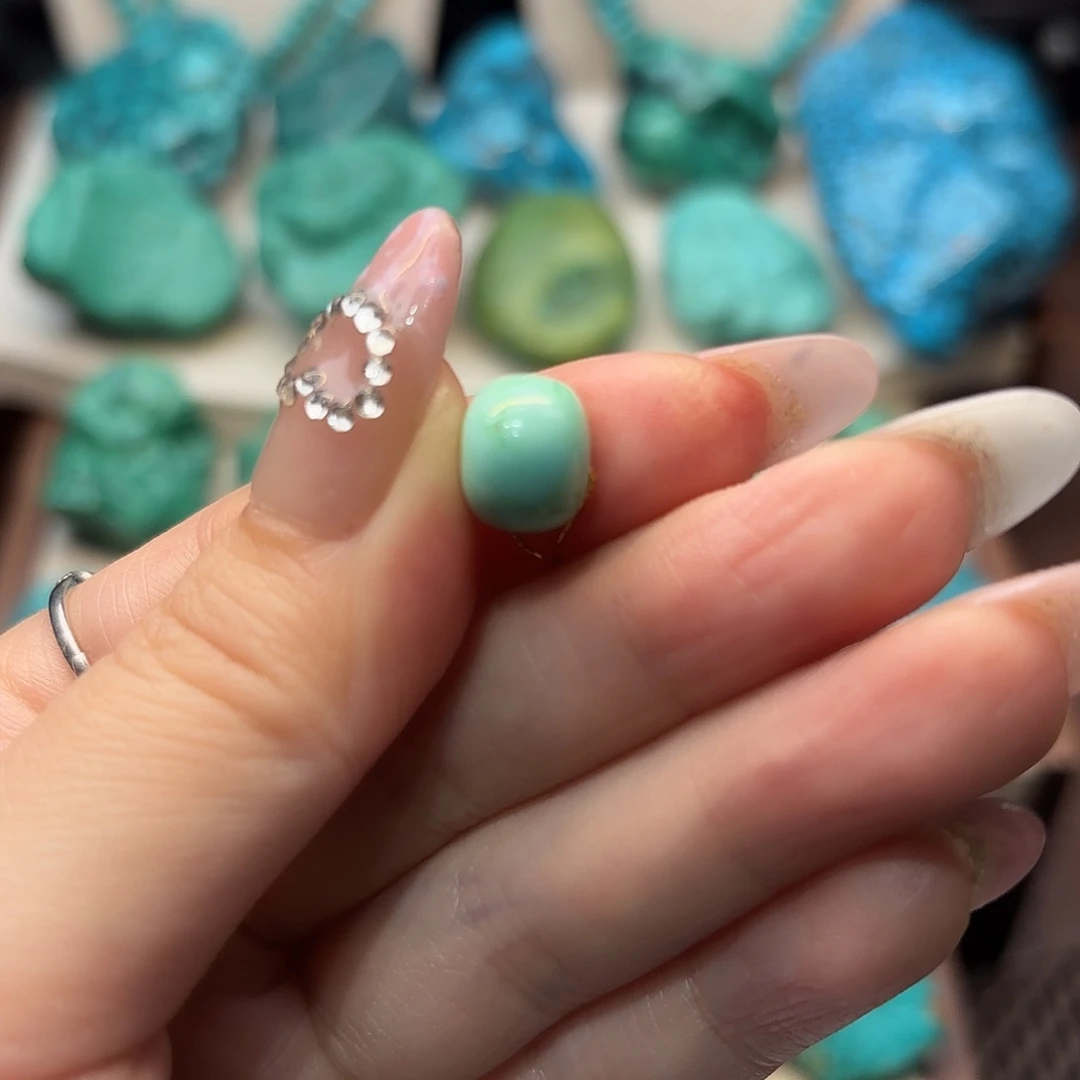 绿松石未镶嵌绿松石老型