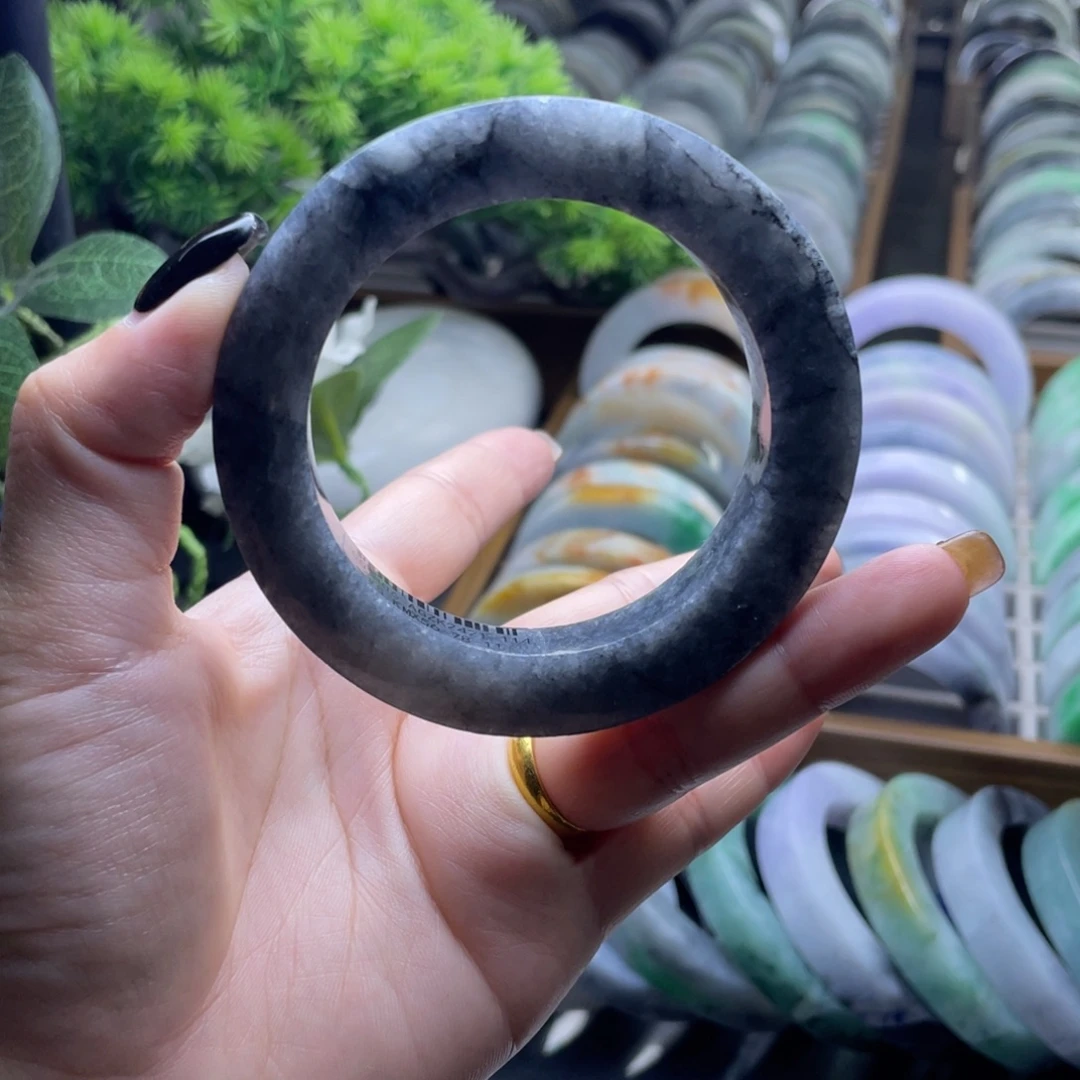 定制翡翠未镶嵌特价翡翠手镯定制